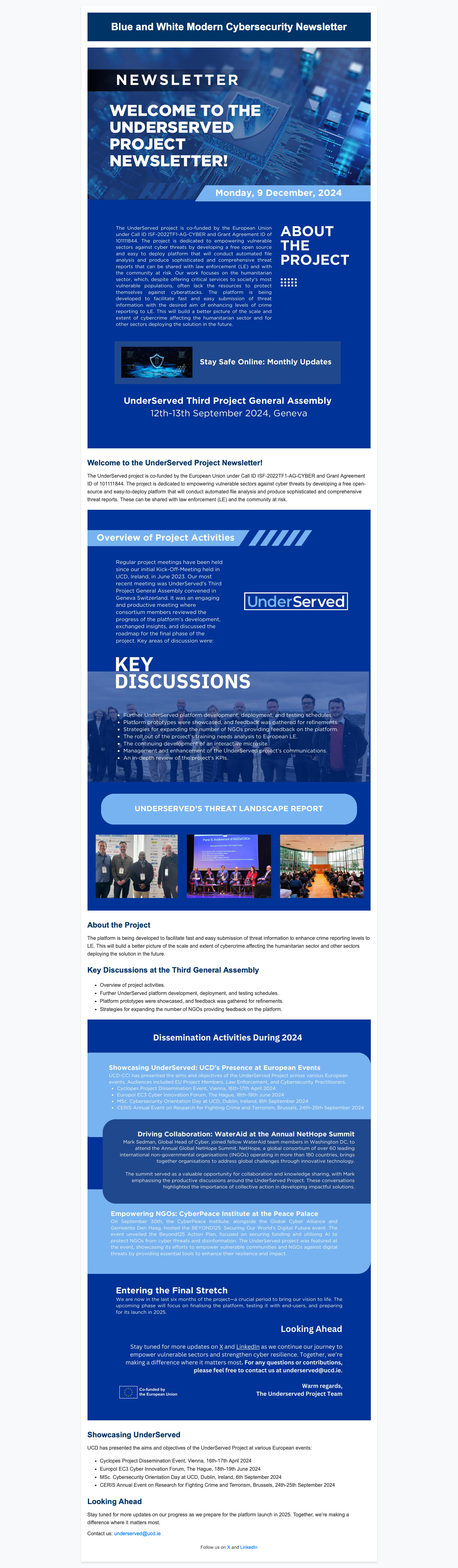 Newsletter Content Image